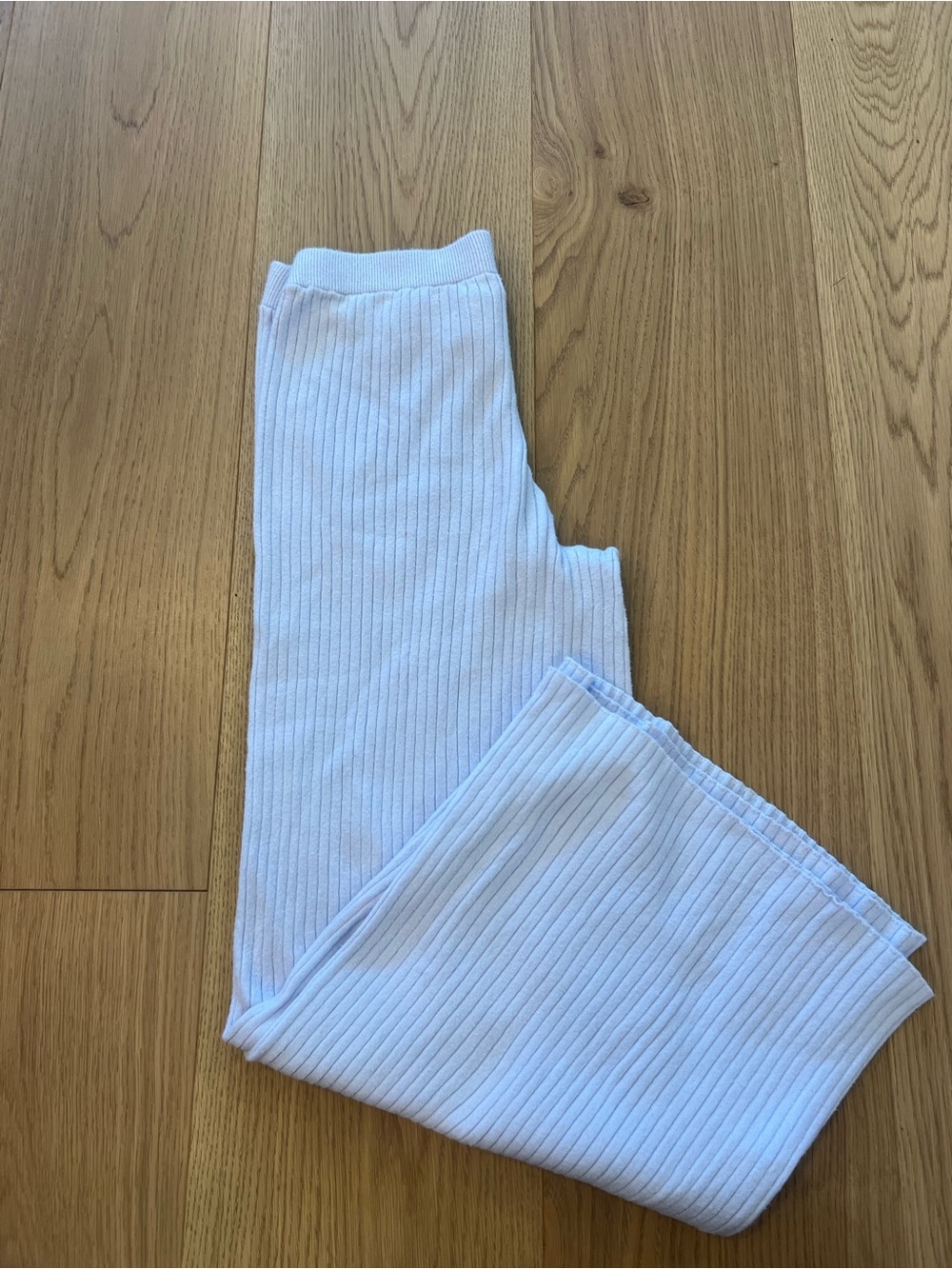 Cat & Jack Light Blue Ribbed Kids Pants
